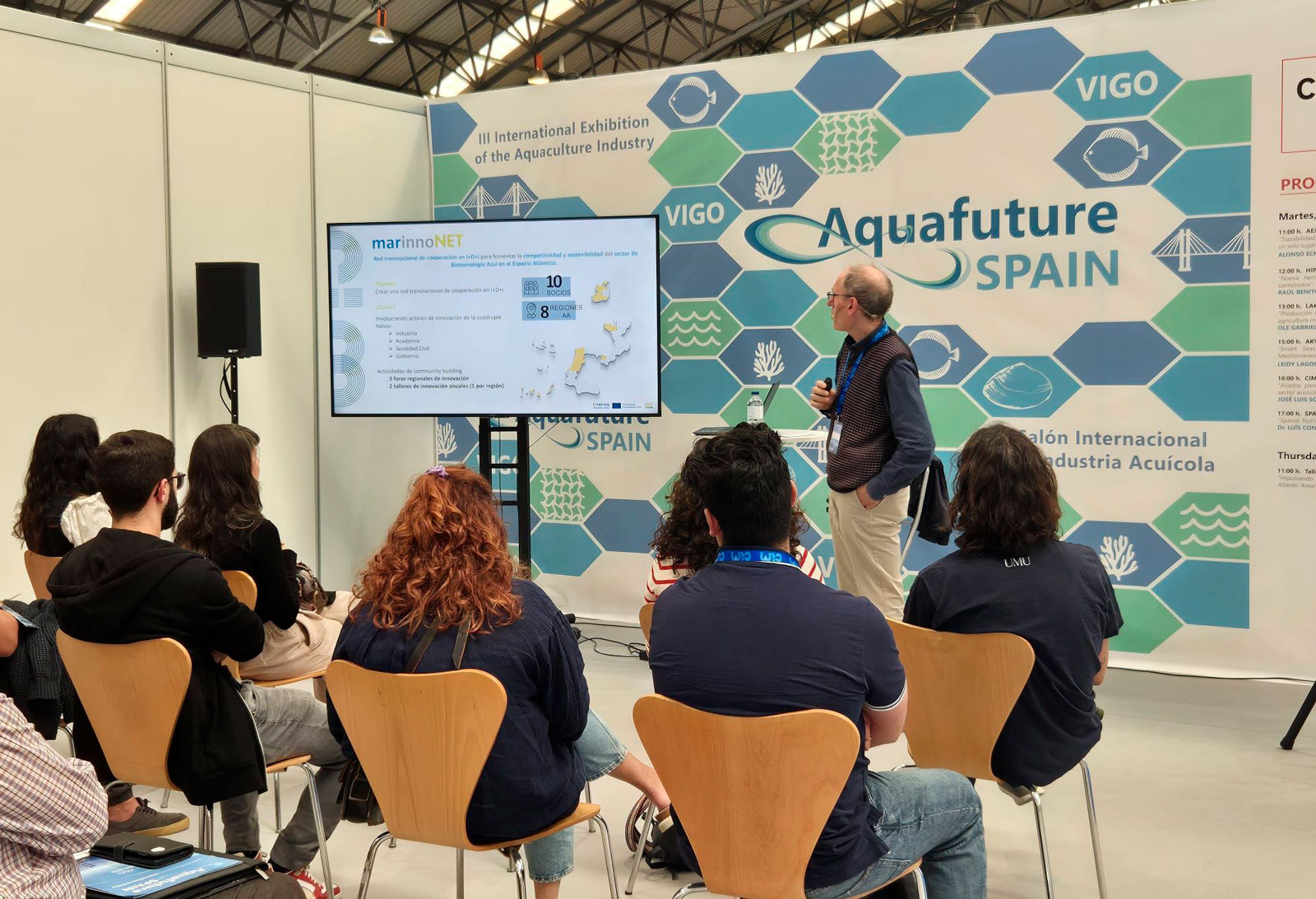 Networking and Advances in Blue Biotechnology at the MARINNONET Workshop during AQUAFUTURE SPAIN 2025