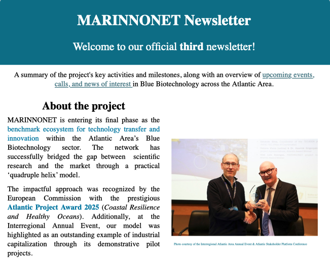 The third MarinNoNet newsletter is out now